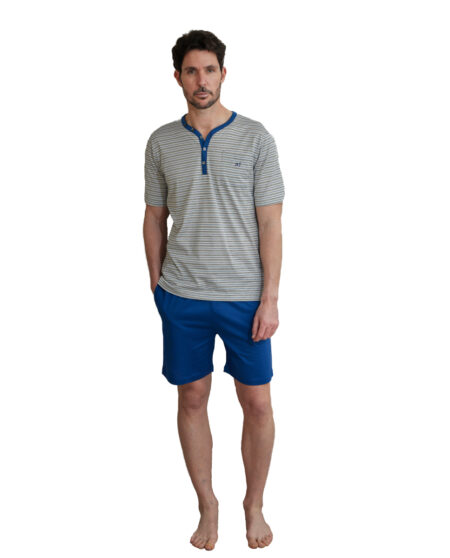 Pijama corto hilo de Escocia baker