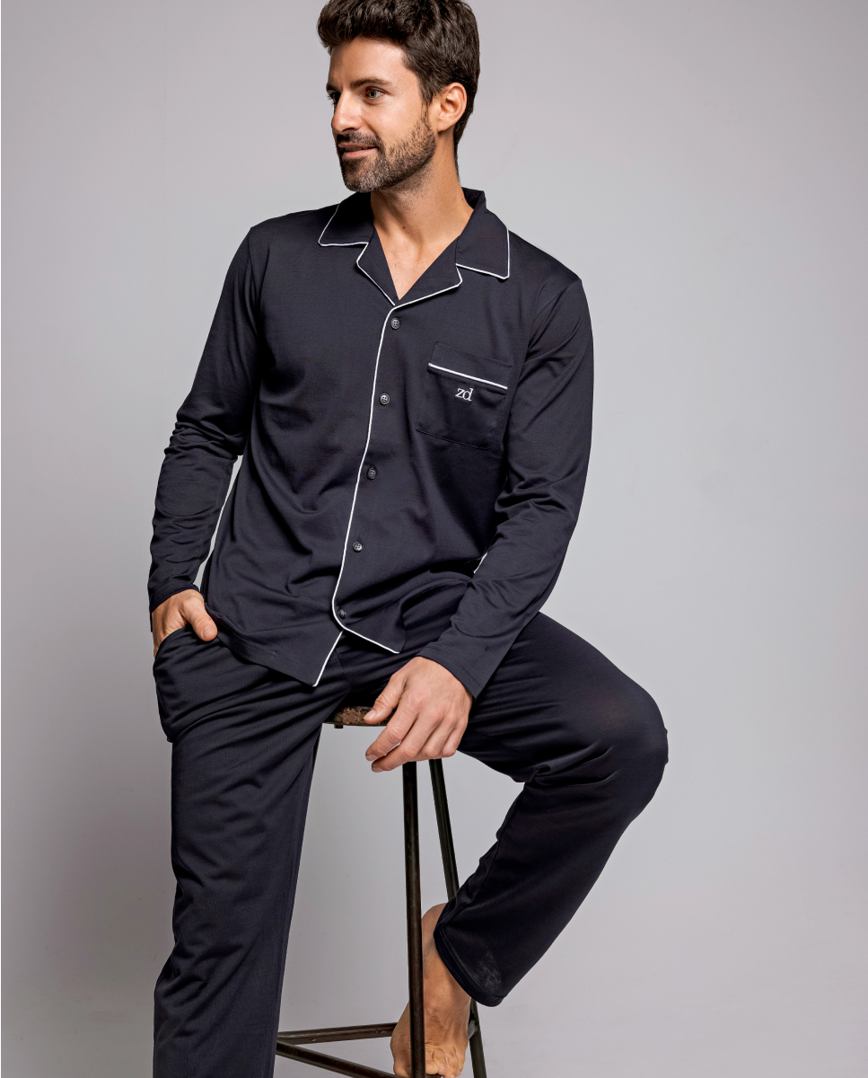 Pijama hilo de Escocia vivo