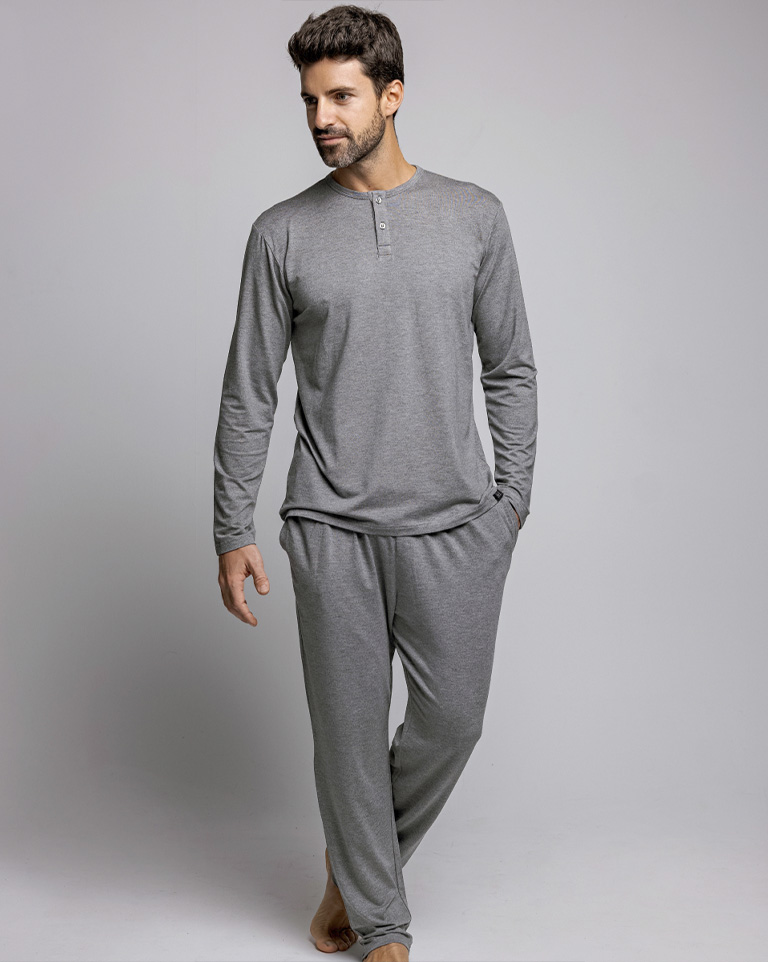 Modal grey pyjama set