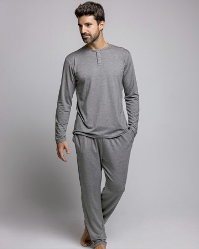 Pijama Modal gris