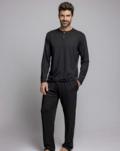 Modal black pyjama set